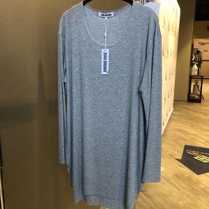 Joah Brown Swoop Neck Long Tee